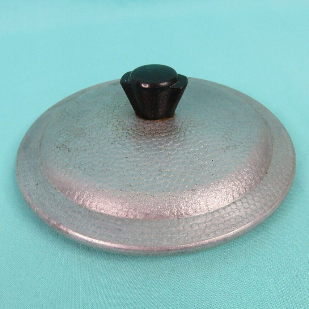 Flavor Seal by Kinney Replacement Lid Hammered Aluminum LID ONLY 6 3/4 Saucepan